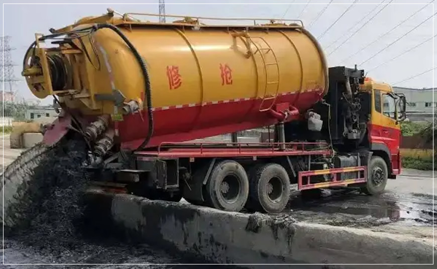 镇安沉淀池清理案例